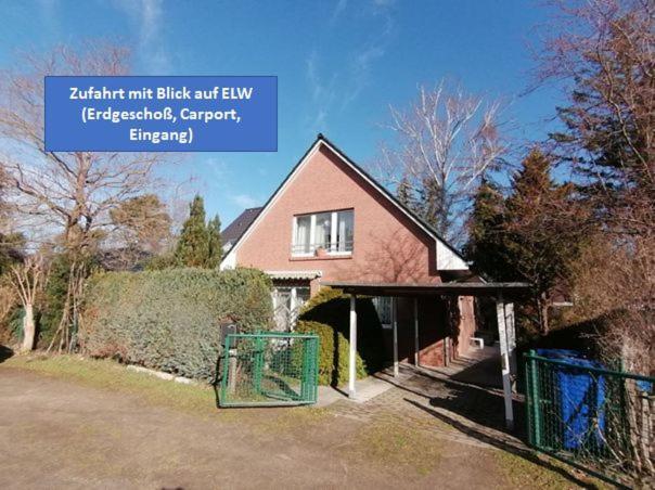Апартаменты Wohnidyll In Zeuthen Bei Berlin Экстерьер фото